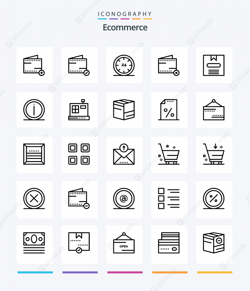 25 иконок для креативного eCommerce скачать 25 иконок для креативного eCommerce