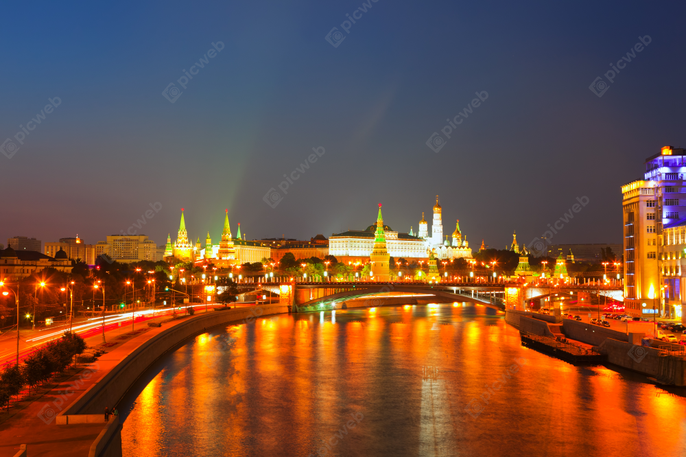 Летняя ночь в Москве: Кремль скачать Летняя ночь в Москве: Кремль