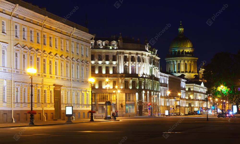 Ночной Санкт-Петербург