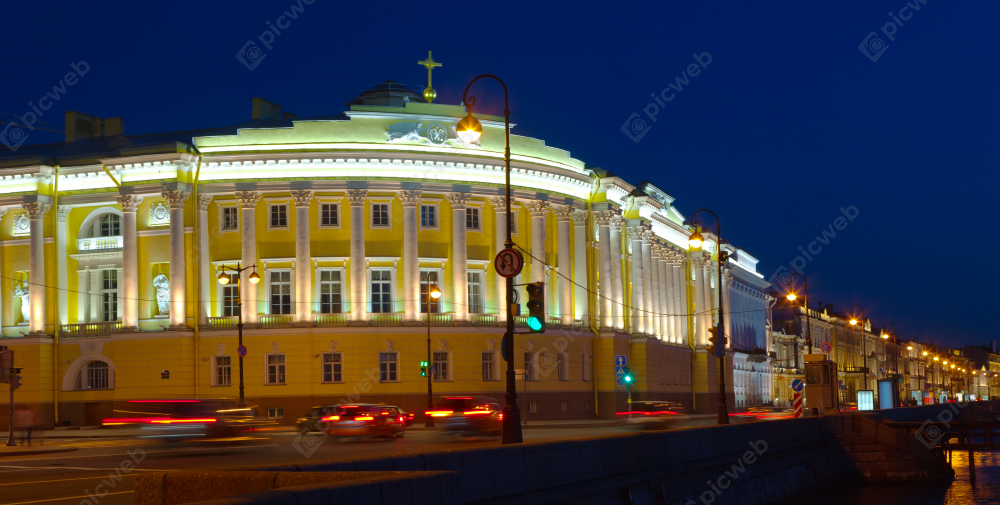 Великолепный ночной Санкт-Петербург