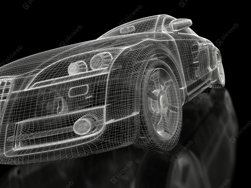 Каркасная модель автомобиля скачать Каркасная модель автомобиля