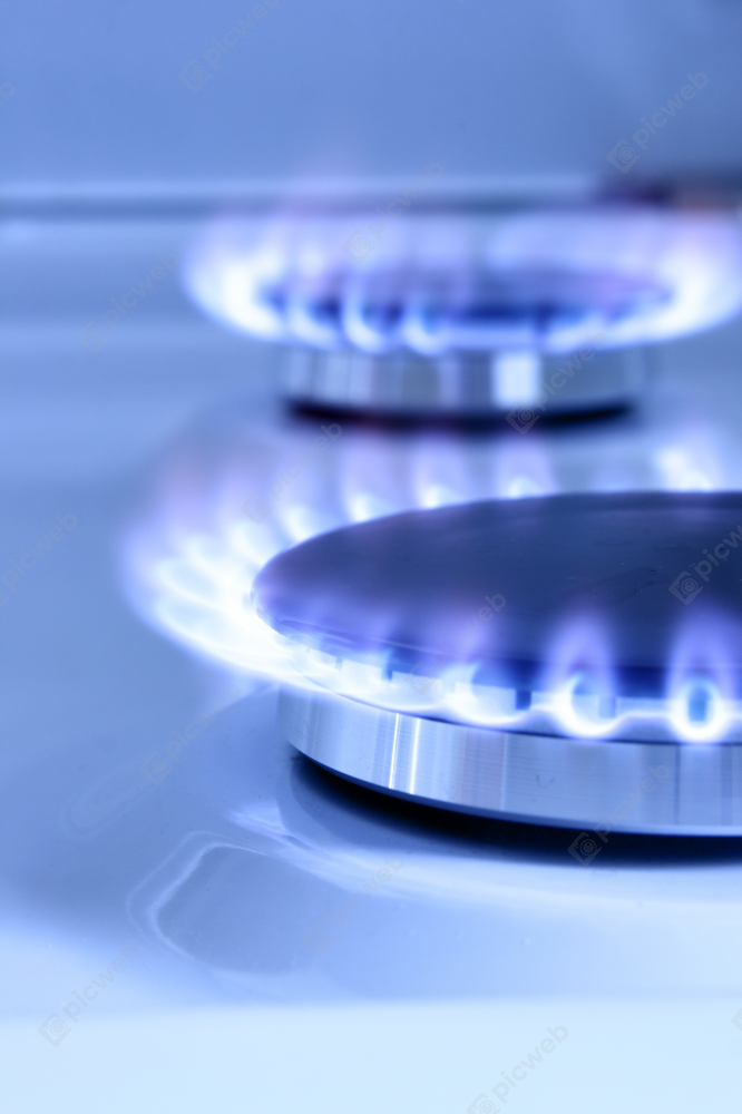 Яркое пламя на газовой плите скачать Яркое пламя на газовой плите