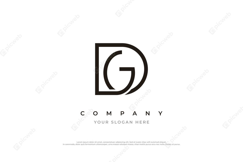 Логотип с буквой "G" в квадрате скачать Логотип с буквой "G" в квадрате