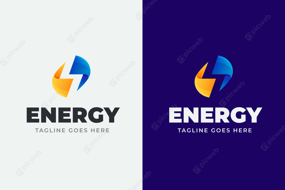 Логотип ENERGY с молнией