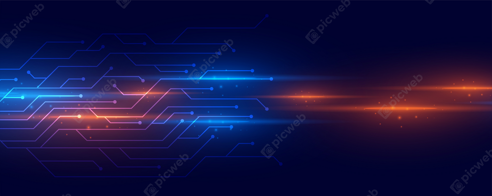 Неоновые линии на тёмном фоне скачать Неоновые линии на тёмном фоне