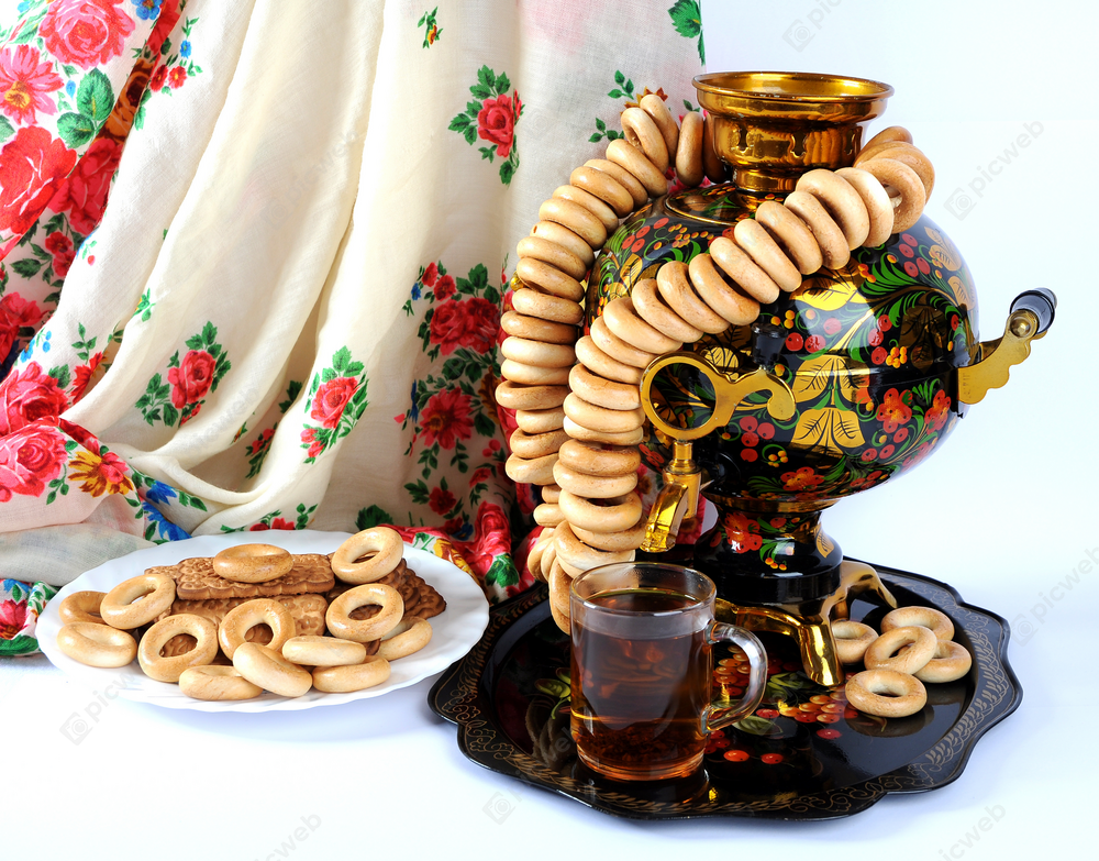 Русский чайный сервиз