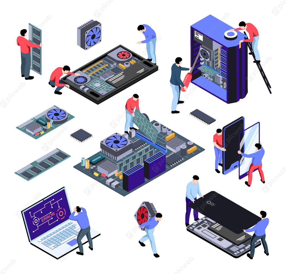 Этапы ремонта компьютеров и смартфонов скачать Этапы ремонта компьютеров и смартфонов