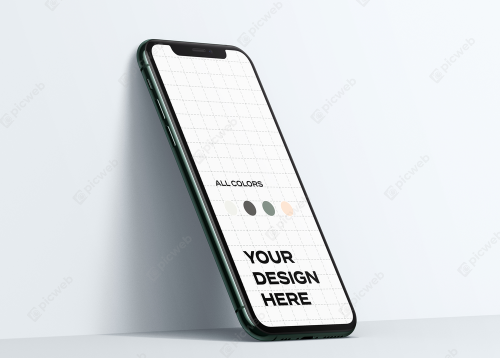 Мокап нового смартфона скачать Мокап нового смартфона