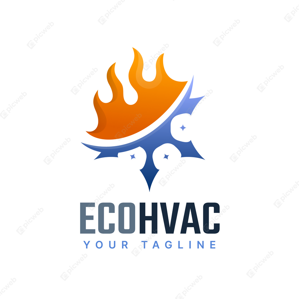 Логотип для компаний HVAC