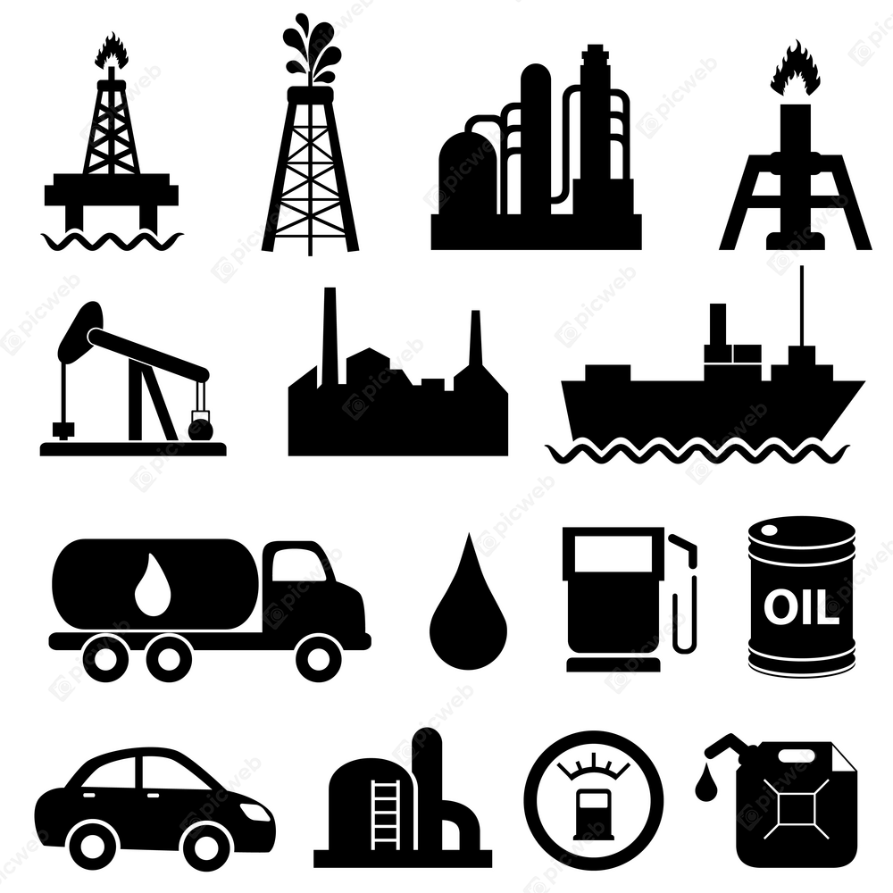 Силуэты нефтяной промышленности скачать Силуэты нефтяной промышленности