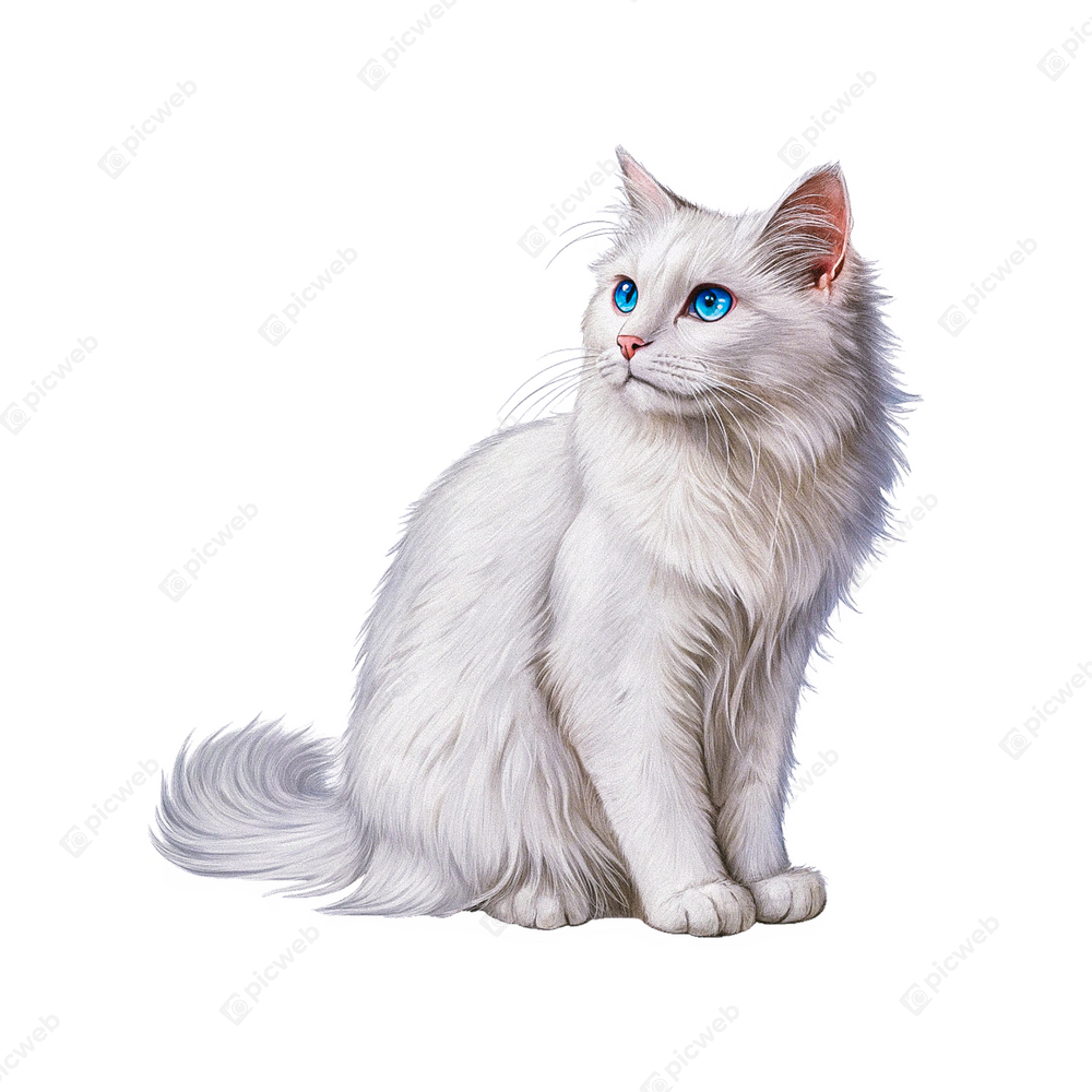 Кошка с ярко-синими глазами скачать Кошка с ярко-синими глазами