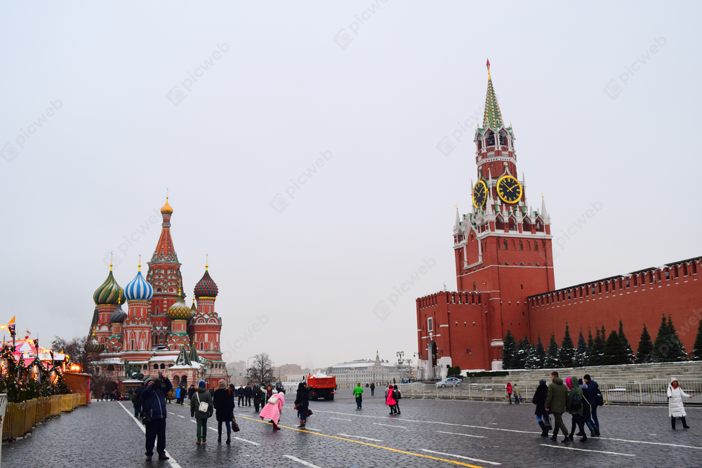 Красная площадь в Москве
